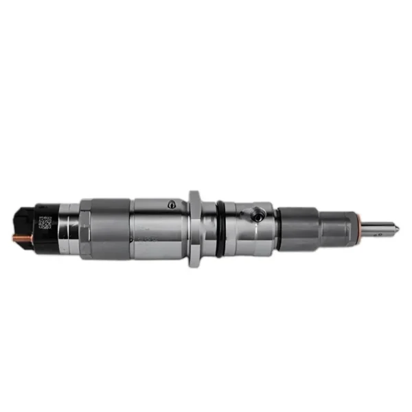 Single Bosch diesel fuel injector view 2