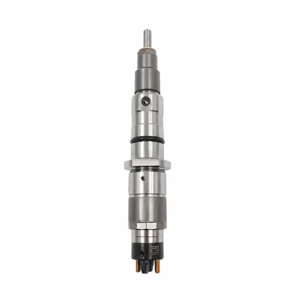 Single Bosch diesel fuel injector view 3