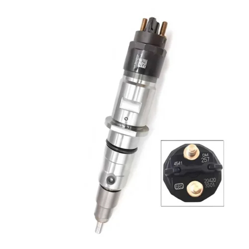 Single Bosch diesel fuel injector main view