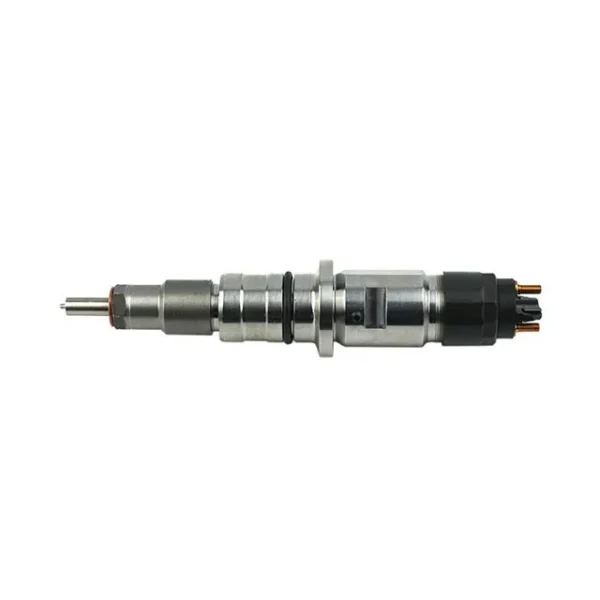 Single Bosch diesel fuel injector view 2