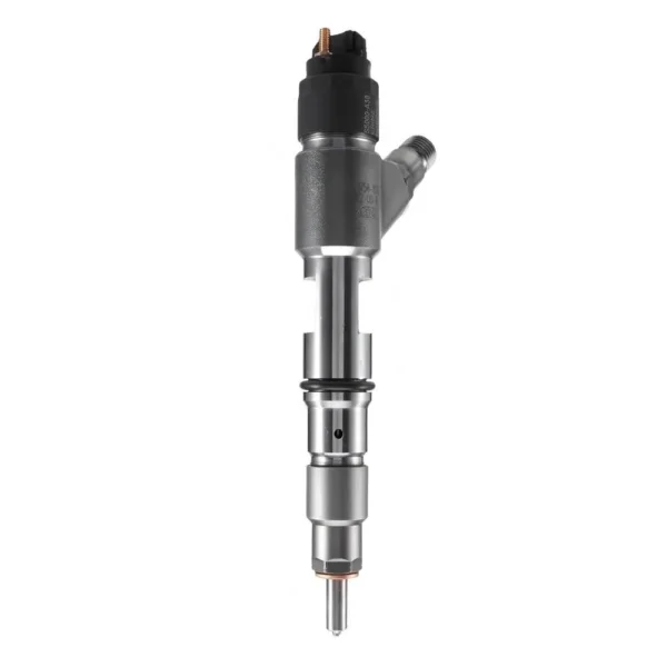 Single Bosch diesel fuel injector view 3