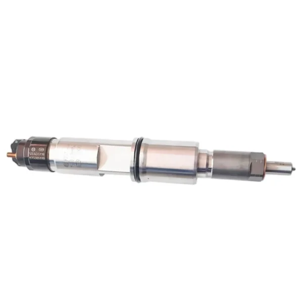 Single Bosch diesel fuel injector view 4