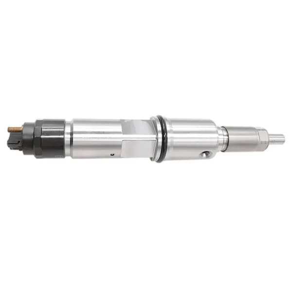 Single Bosch diesel fuel injector view 2