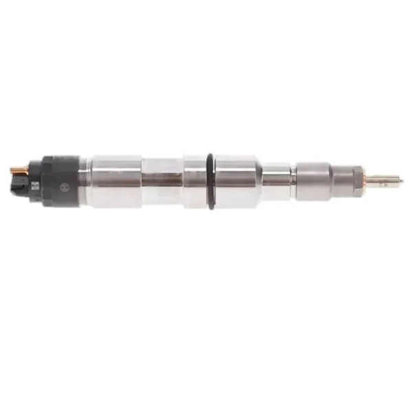 Single Bosch diesel fuel injector view 3
