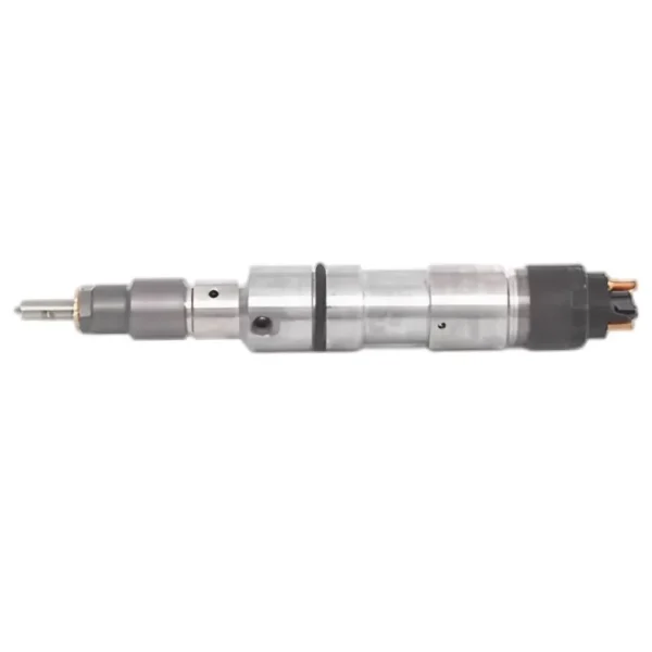 Single Bosch diesel fuel injector view 2