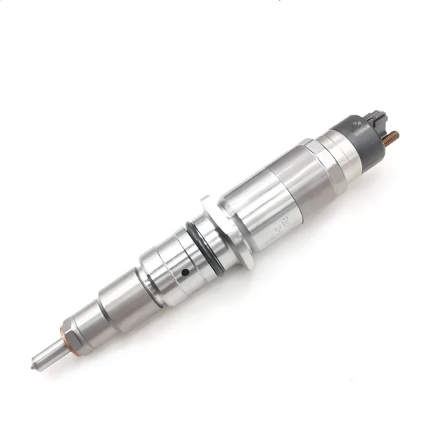 Single Bosch diesel fuel injector main view