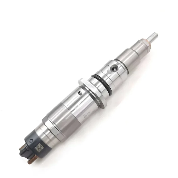 Single Bosch diesel fuel injector view 4