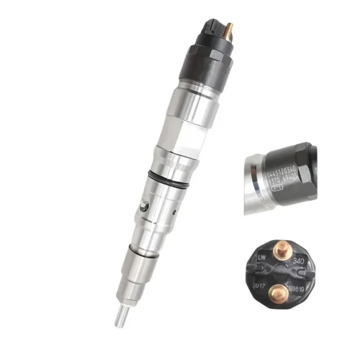 Single Bosch diesel fuel injector main view