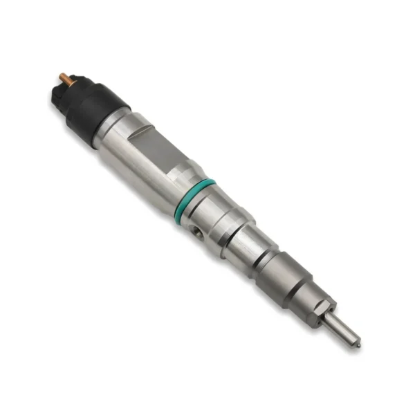 Single Bosch diesel fuel injector view 3