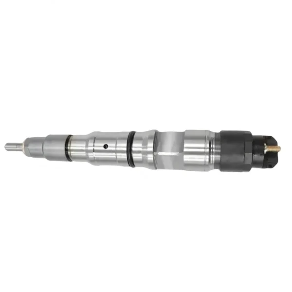 Single Bosch diesel fuel injector view 3