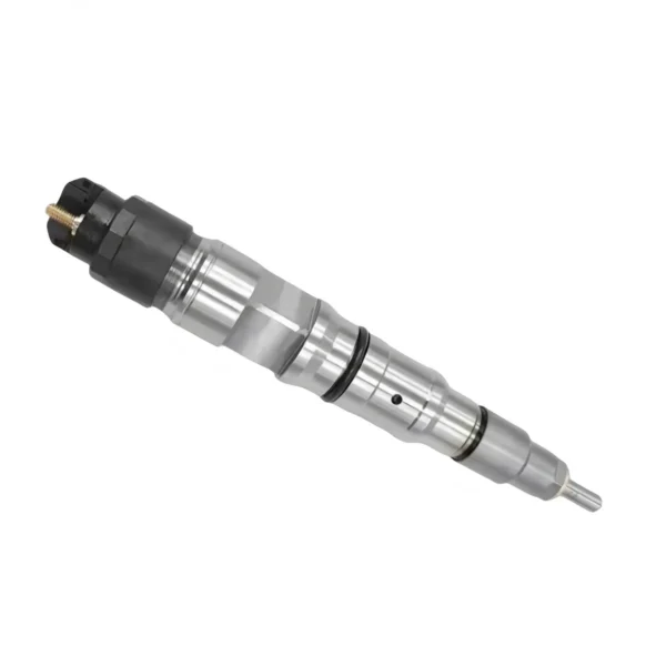 Single Bosch diesel fuel injector view 2