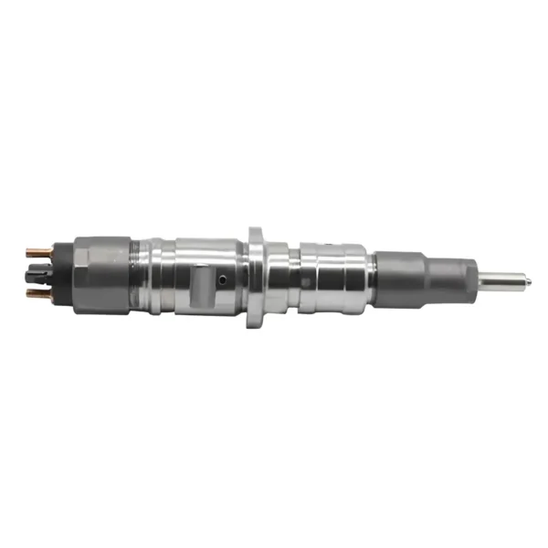 Single Bosch diesel fuel injector view 3