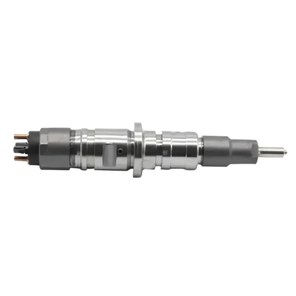 Single Bosch diesel fuel injector view 4