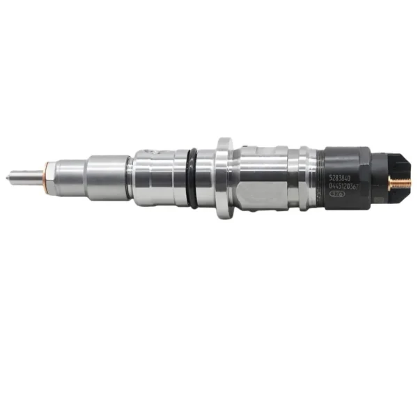 Single Bosch diesel fuel injector view 2