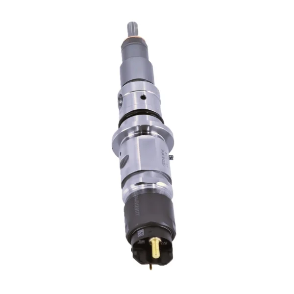 Single Bosch diesel fuel injector view 4