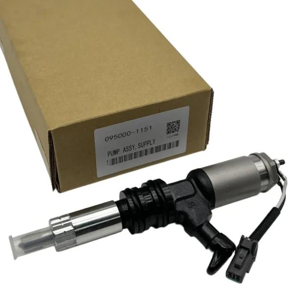 095000-1151 Denso Diesel Fuel Injector View 2 095000-1151 Denso diesel injector view 2 for ME302573 Mitsubishi 6M60 6M60T 6M60-T1