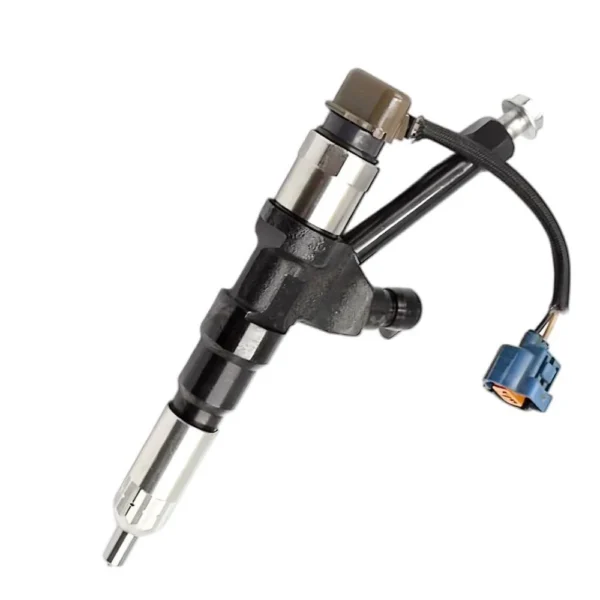 095000-5215 Denso diesel injector view 3 for 23670-E0350 Hino P11C Kobelco SK450-8 SK460-8