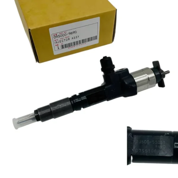 095000-9690 Denso Diesel Fuel Injector 095000-9690 Denso diesel fuel injector for 1J500-53051 Kubota V3800 V3800T