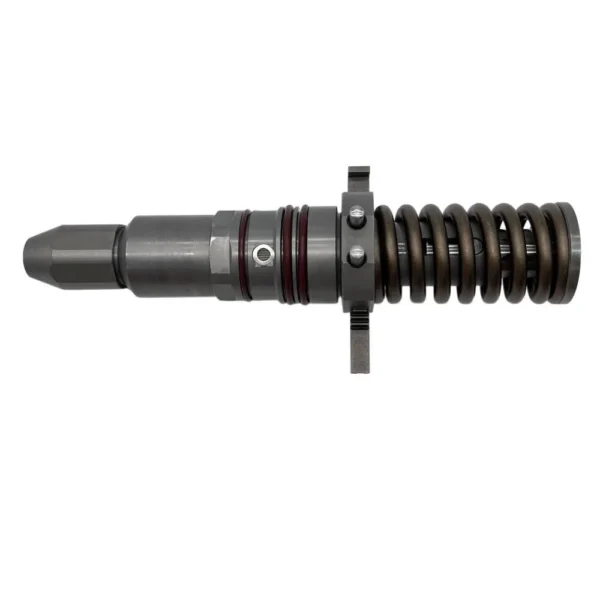 Single Caterpillar diesel fuel injector view 4