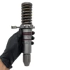 Single Caterpillar diesel fuel injector view 2