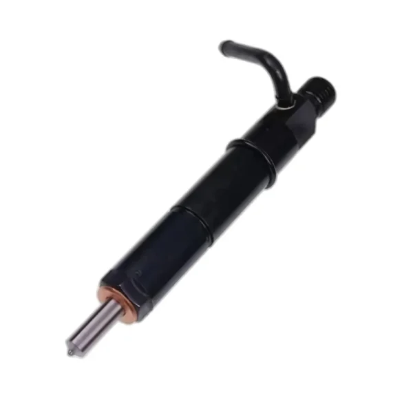 Single Caterpillar diesel fuel injector view 2