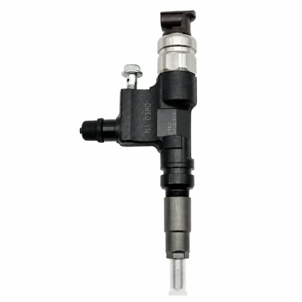 295050-0760 Diesel Fuel Injector Front View Front view of 295050-0760 diesel fuel injector for Hino Dutro 300 Series