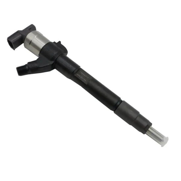 Angle view of 295050-1760 Denso diesel injector for Mitsubishi 4N15