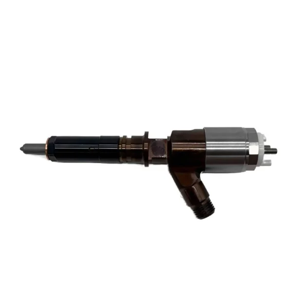 Single Caterpillar diesel fuel injector view 4
