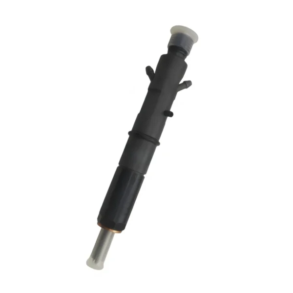 Single Caterpillar diesel fuel injector view 3