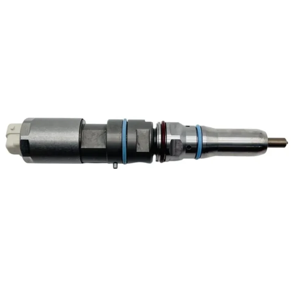 Single Caterpillar diesel fuel injector view 3