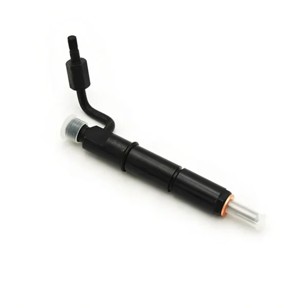Single Caterpillar diesel fuel injector view 2