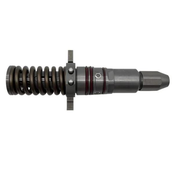 Single Caterpillar diesel fuel injector view 3