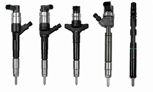 Common rail diesel fuel injectors for aftermarket replacement