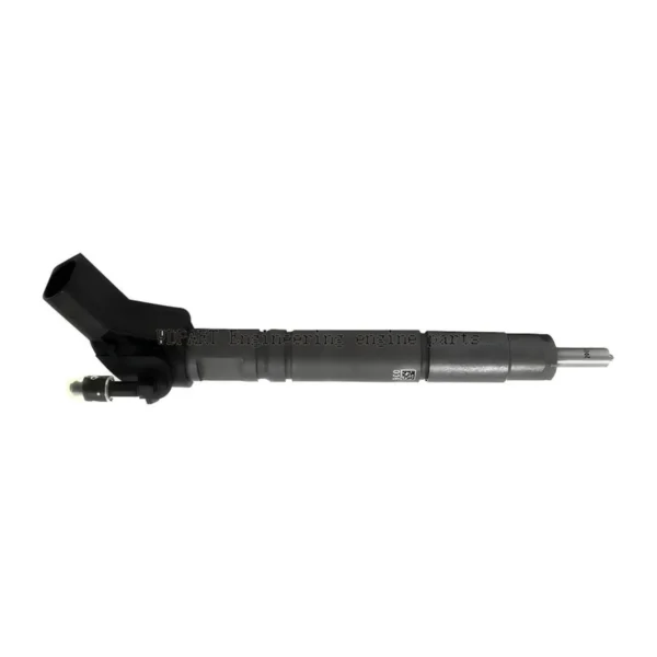 0445115055 Bosch Piezo Diesel Fuel Injector - Detail View 0445115055 Bosch piezo diesel fuel injector, remanufactured injector for selected diesel engine applications