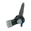 0986435420 Bosch Piezo Diesel Fuel Injector - Side View 0986435420 Bosch piezo diesel fuel injector, remanufactured injector for selected DM, CRDi, 4WD, Grand Santa Fe, Hyundai and Kia applications/Korean vehicle applications diesel applications