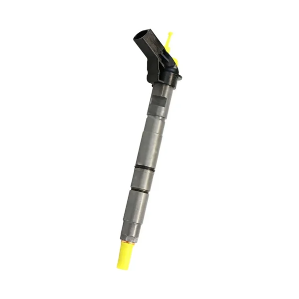 115004 Bosch Piezo Diesel Fuel Injector - Angle View 115004 Bosch piezo diesel fuel injector, remanufactured injector for selected diesel engine applications