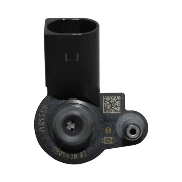 115004 Bosch Piezo Diesel Fuel Injector - Side View 115004 Bosch piezo diesel fuel injector, remanufactured injector for selected diesel engine applications