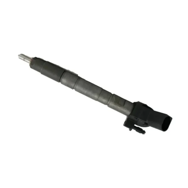 115062 Bosch Piezo Diesel Fuel Injector - Side View 115062 Bosch piezo diesel fuel injector, remanufactured injector for selected diesel engine applications