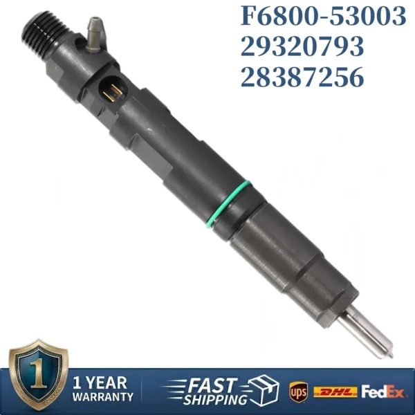 F6800-53003 Delphi diesel fuel injector view 2 for Daedong T4 1.8L 2.4L