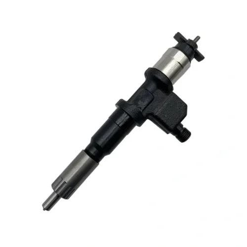 095000-5511 Denso diesel fuel injector angle view for Isuzu 6WG1 6WF1